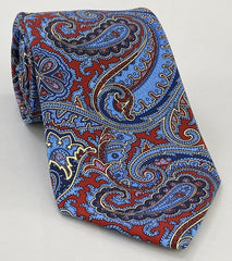 Macclesfield Modern Madder Printed Silk Tie MMPT-18