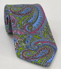 Macclesfield Modern Madder Printed Silk Tie MMPT-19