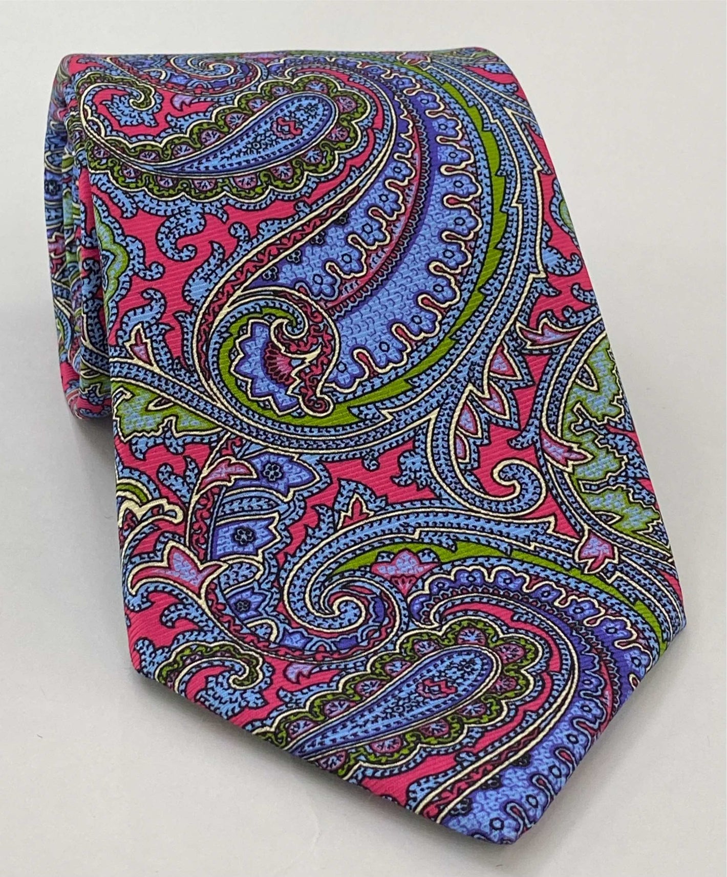 マクルズフィールド モダンマダー プリントシルクタイ MMPT-22