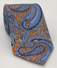 Macclesfield Modern Madder Printed Silk Tie MMPT-24