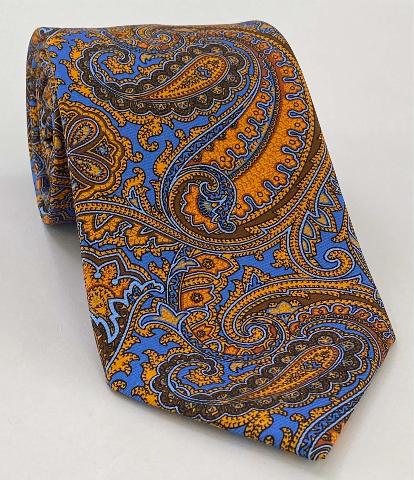 マクルズフィールド モダンマダー プリントシルクタイ MMPT-26