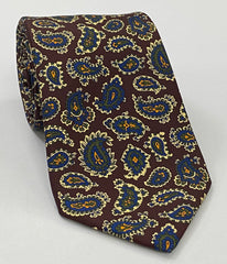 Macclesfield Modern Madder Printed Silk Tie MMPT-30