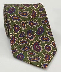 Macclesfield Modern Madder Printed Silk Tie MMPT-31