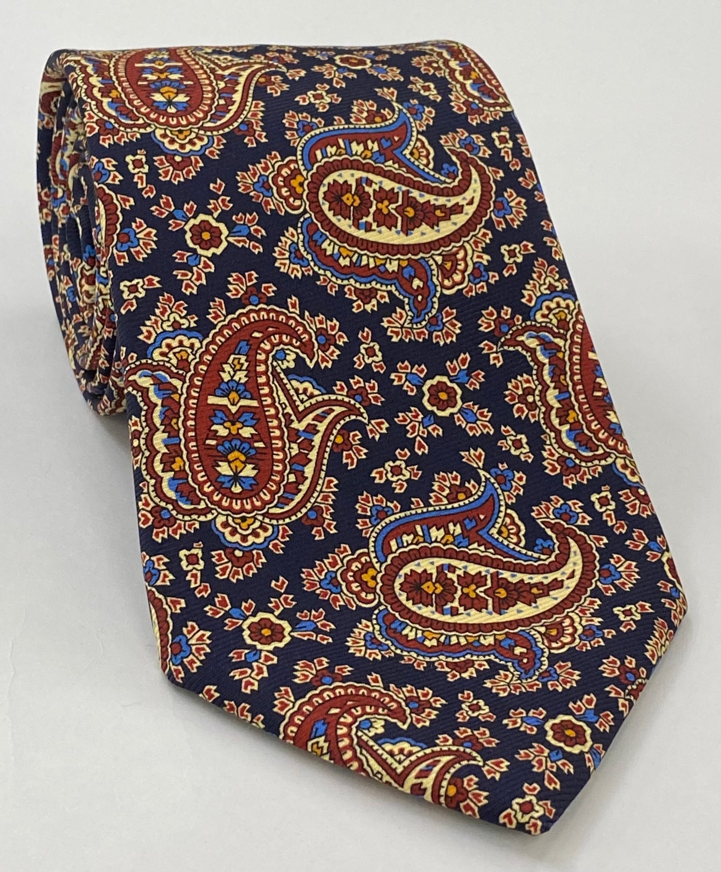 マクルズフィールド モダンマダー プリントシルクタイ MMPT-34