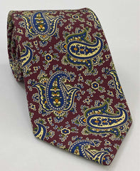 Macclesfield Modern Madder Printed Silk Tie MMPT-37