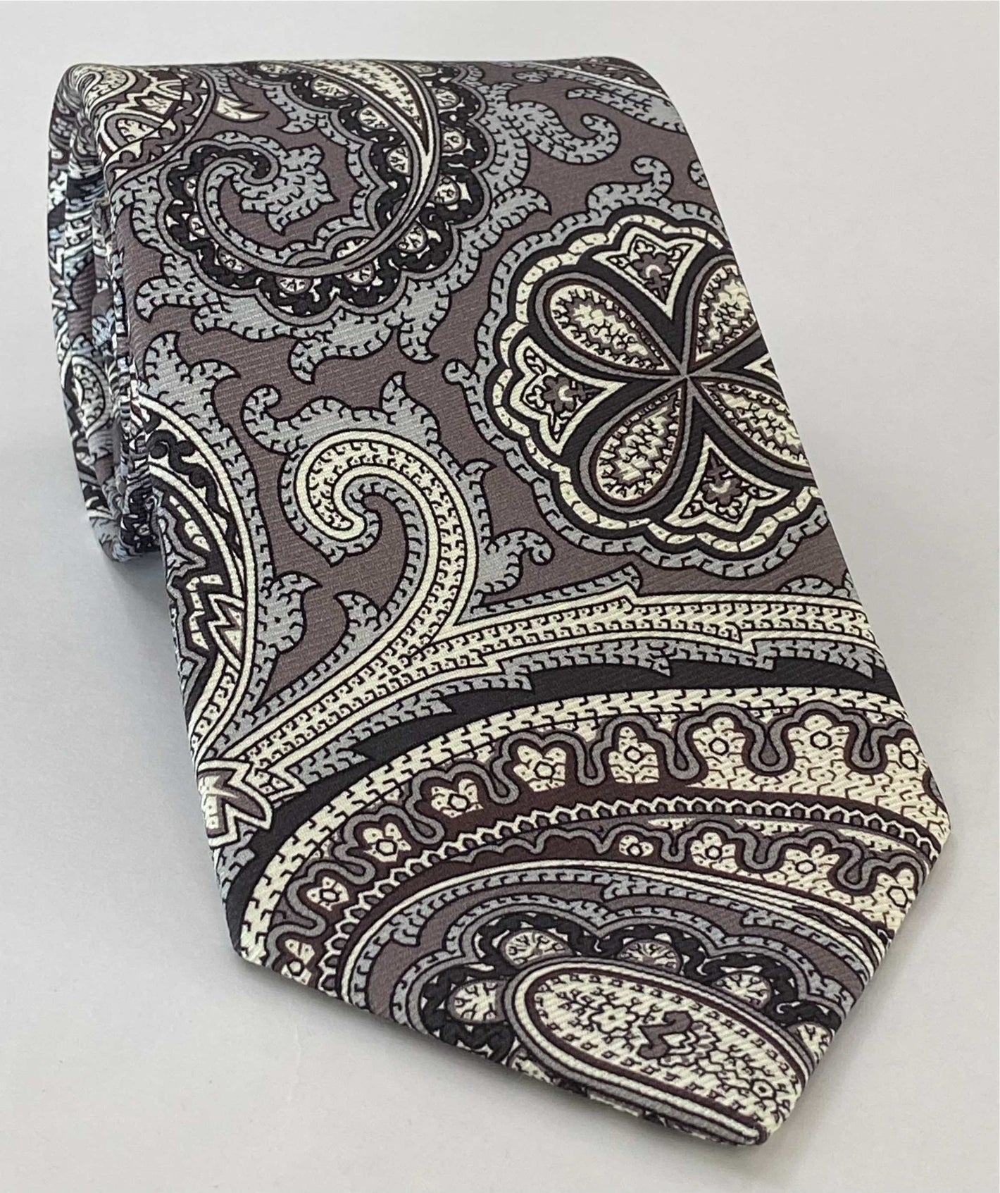 マクルズフィールド モダンマダー プリントシルクタイ MMPT-49