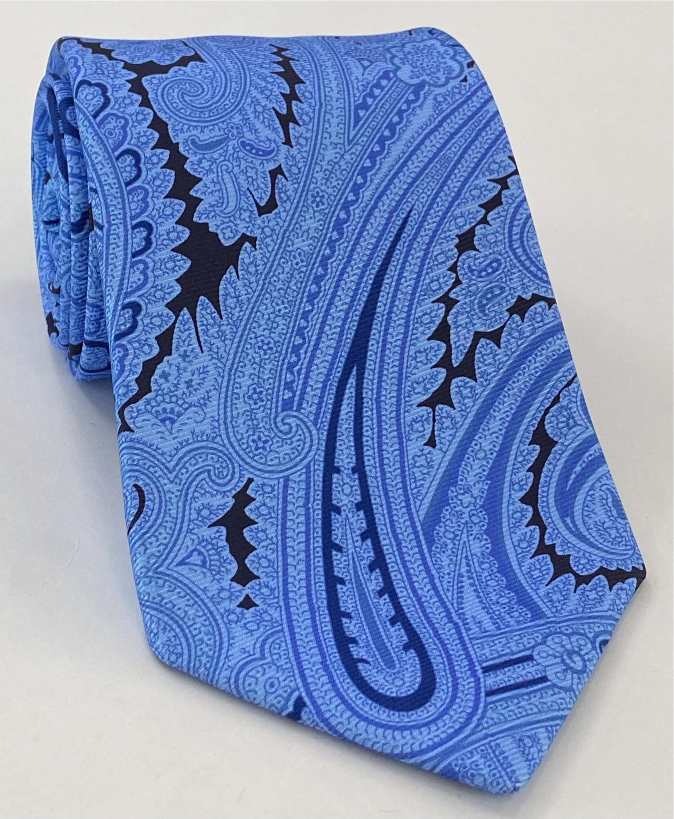 korean 맥클스필드 모던 마더 프린트 실크 타이 MMPT-50