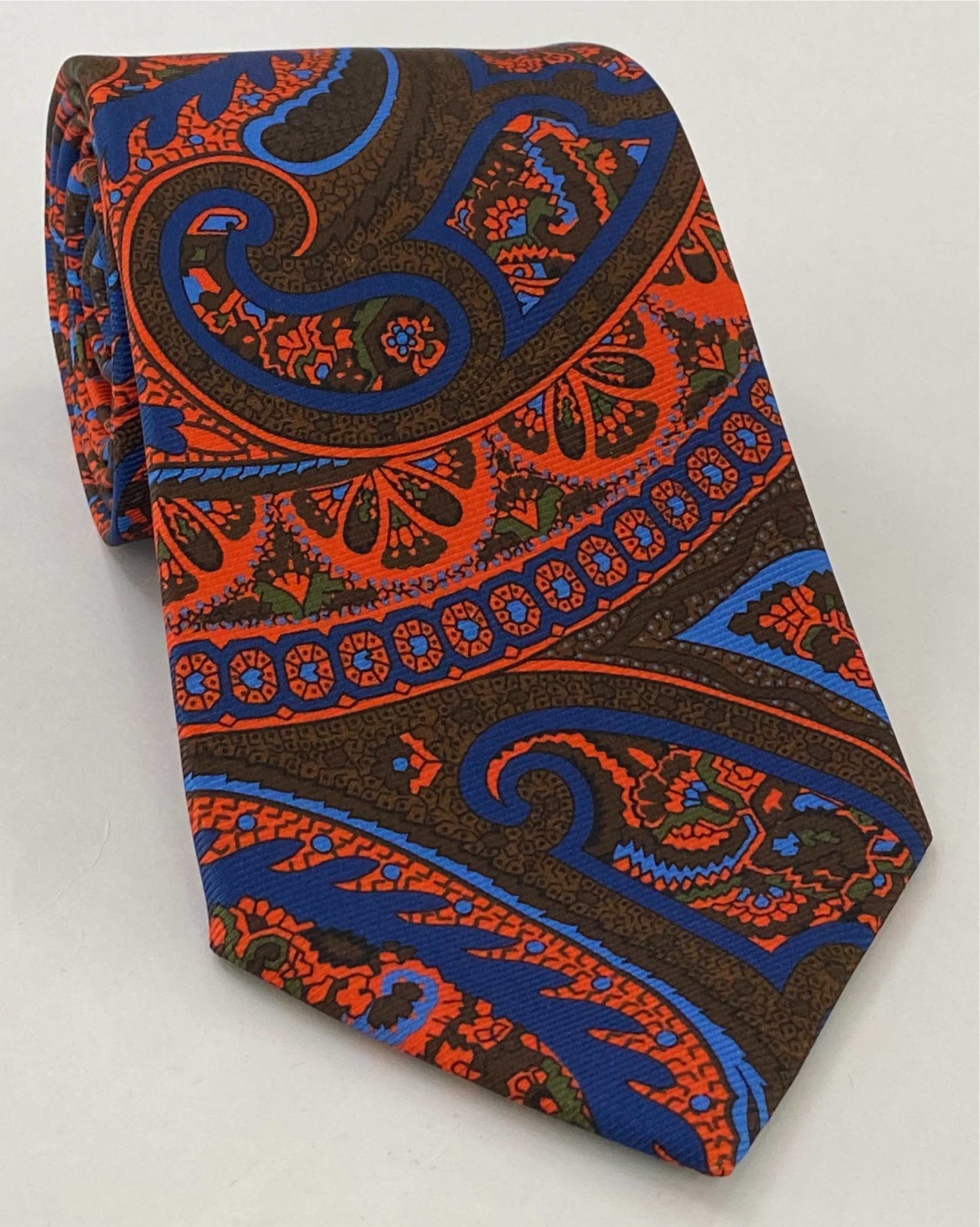 マクルズフィールド モダンマダー プリントシルクタイ MMPT-55