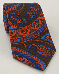 Macclesfield Modern Madder Printed Silk Tie MMPT-55