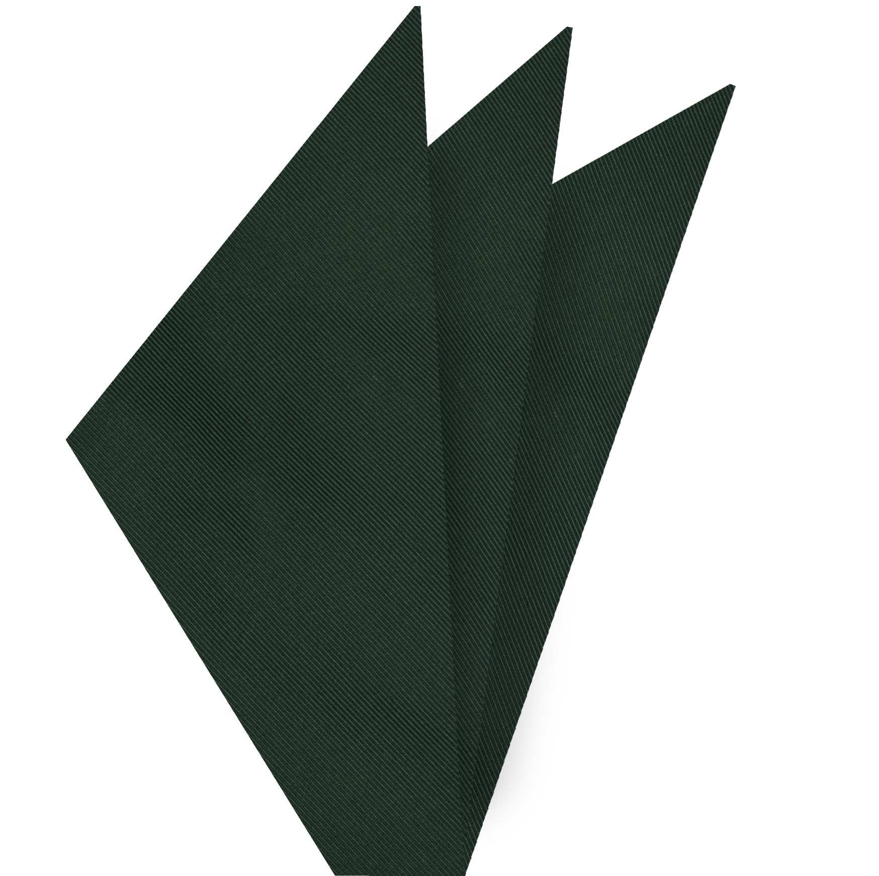 {[en]:Forest Green Mogador Solid Pocket Square