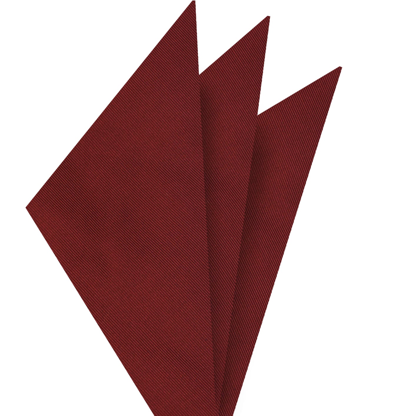 {[en]:Red Mogador Solid Solid Pocket Square