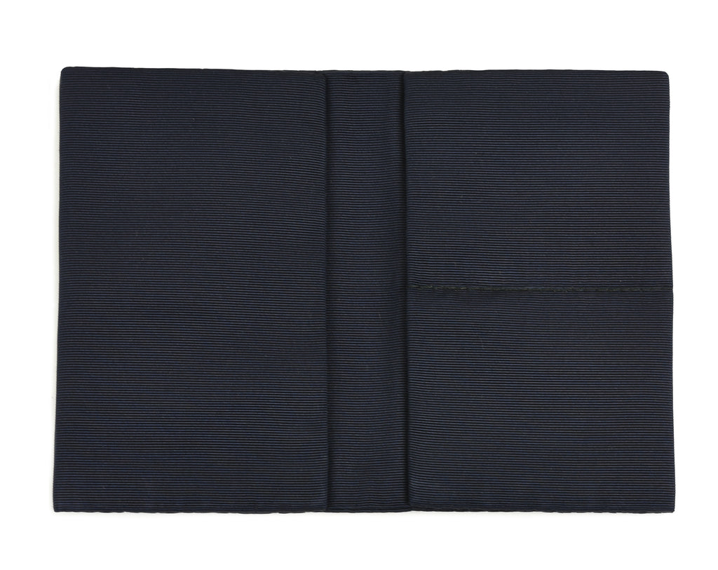 {[en]:Navy Blue Mogador Solid Wallet