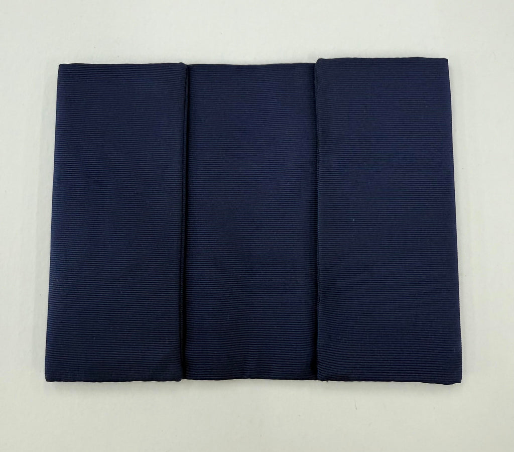 Navy Blue Mogador Solid Wallet #3