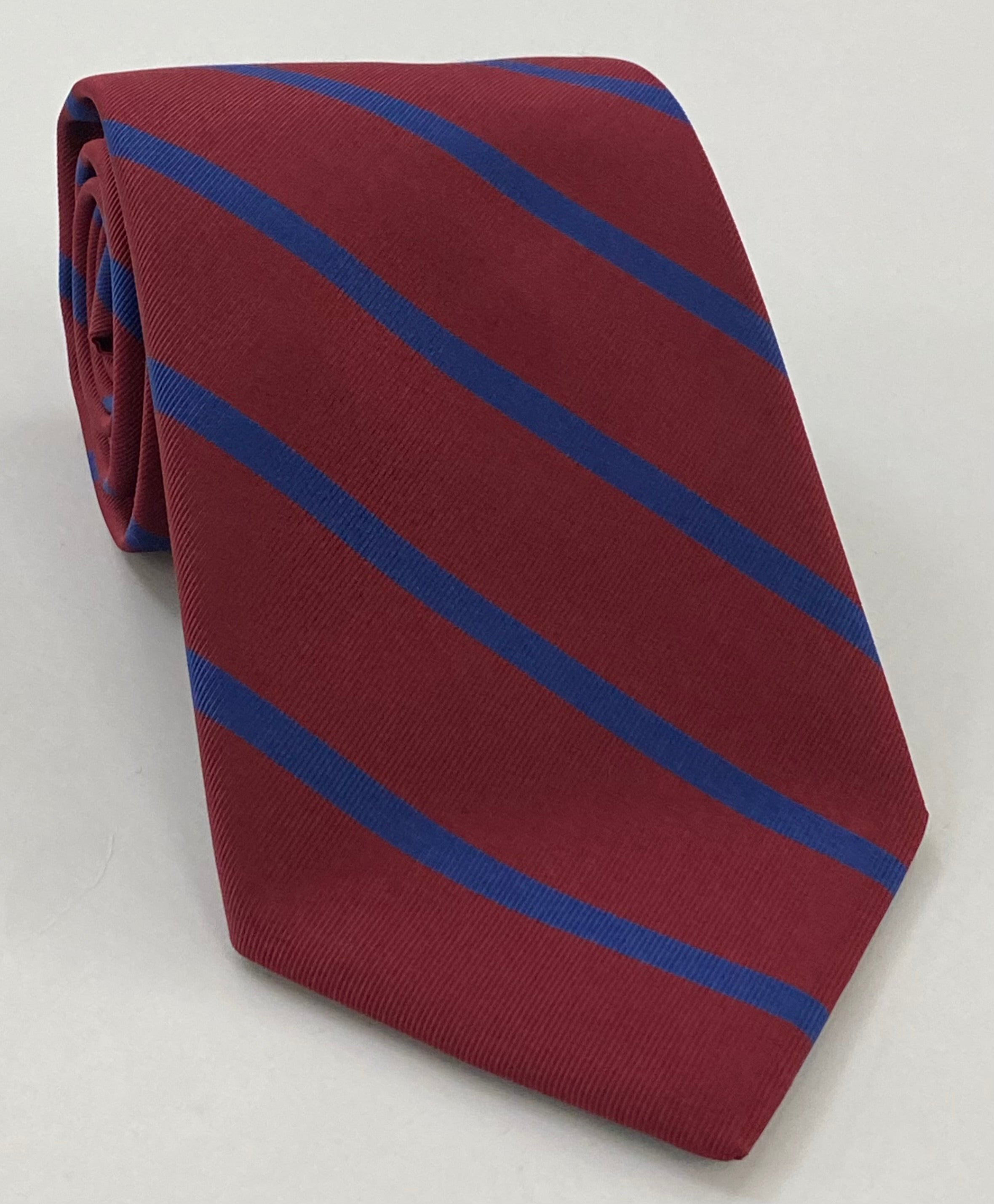 다크 레드 모가도르 스트라이프 넥타이 MGST-3
