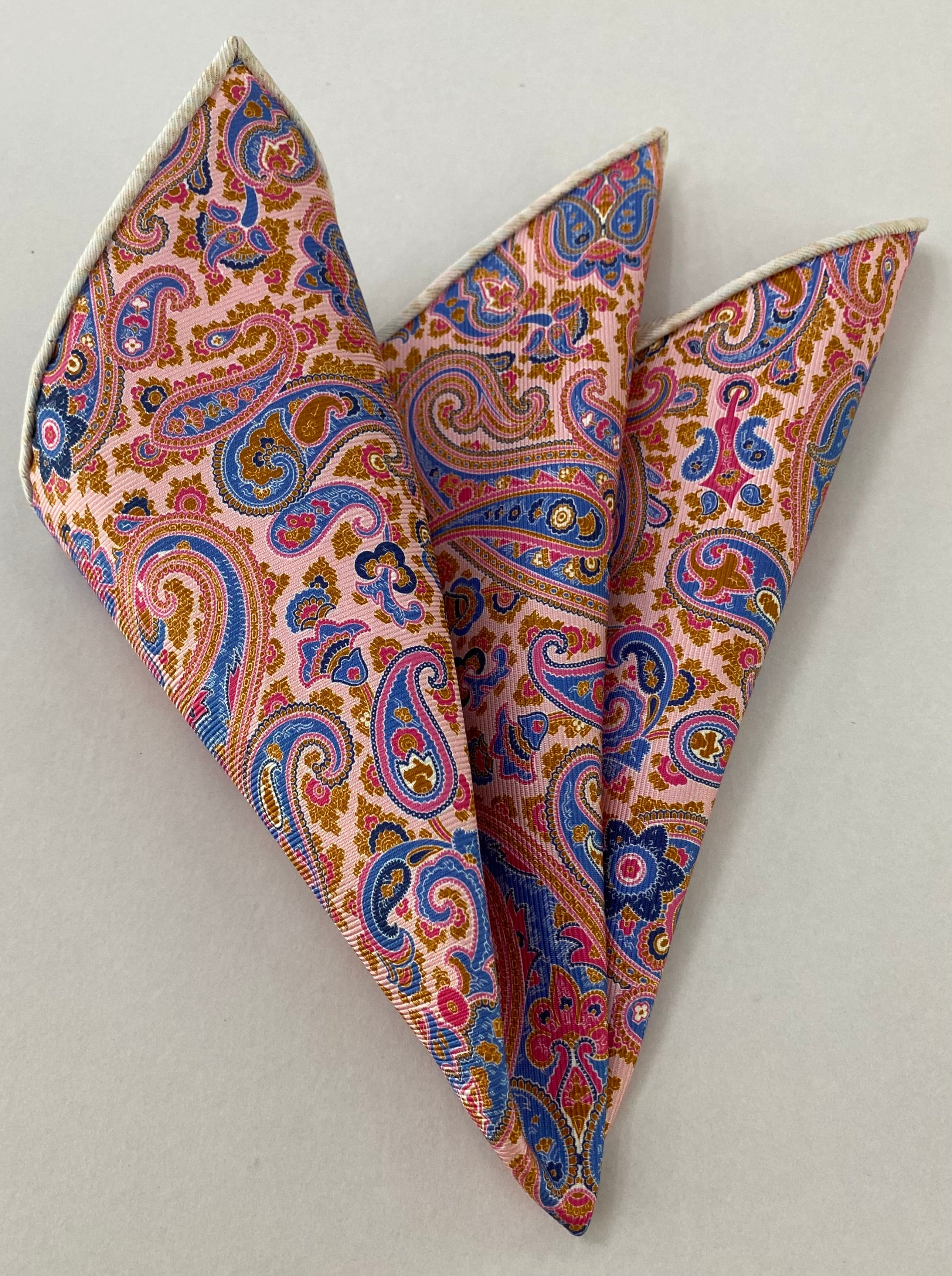 モダンマダー マクルズフィールド プリントシルク ポケットスクエア MMPP-103