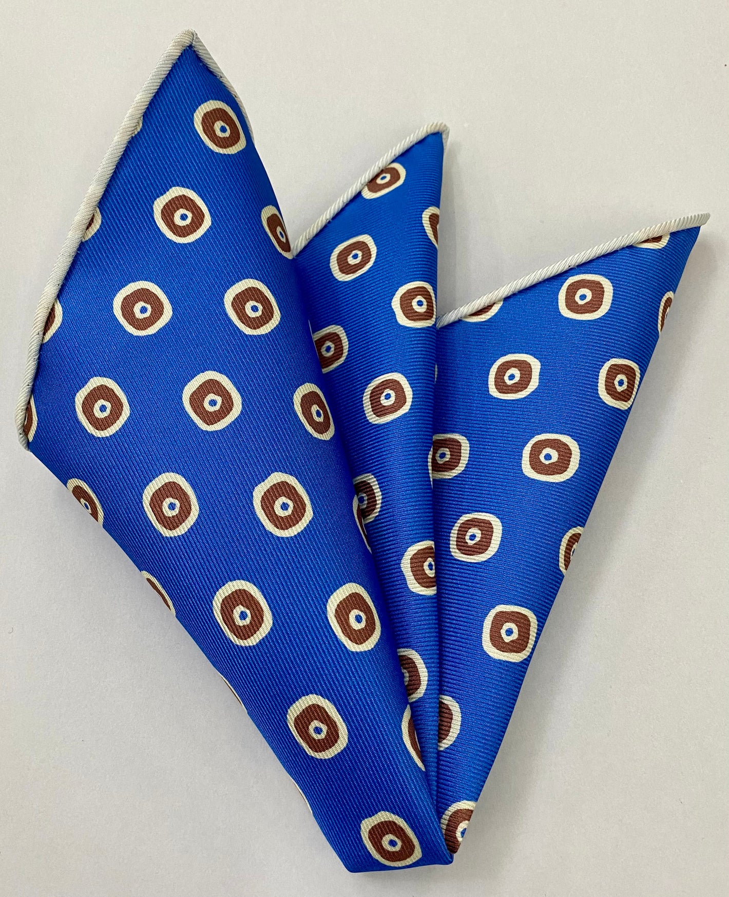 マクルズフィールド・マダー プリントシルク ポケットスクエア MMPP-144