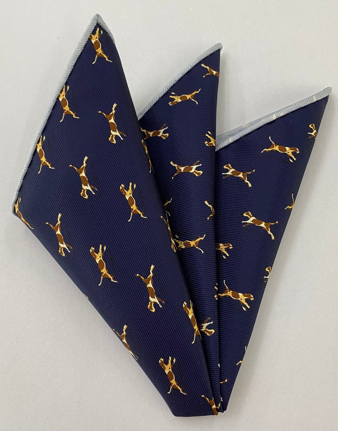 マクルズフィールド・マダー プリントシルク ポケットスクエア MMPP-165