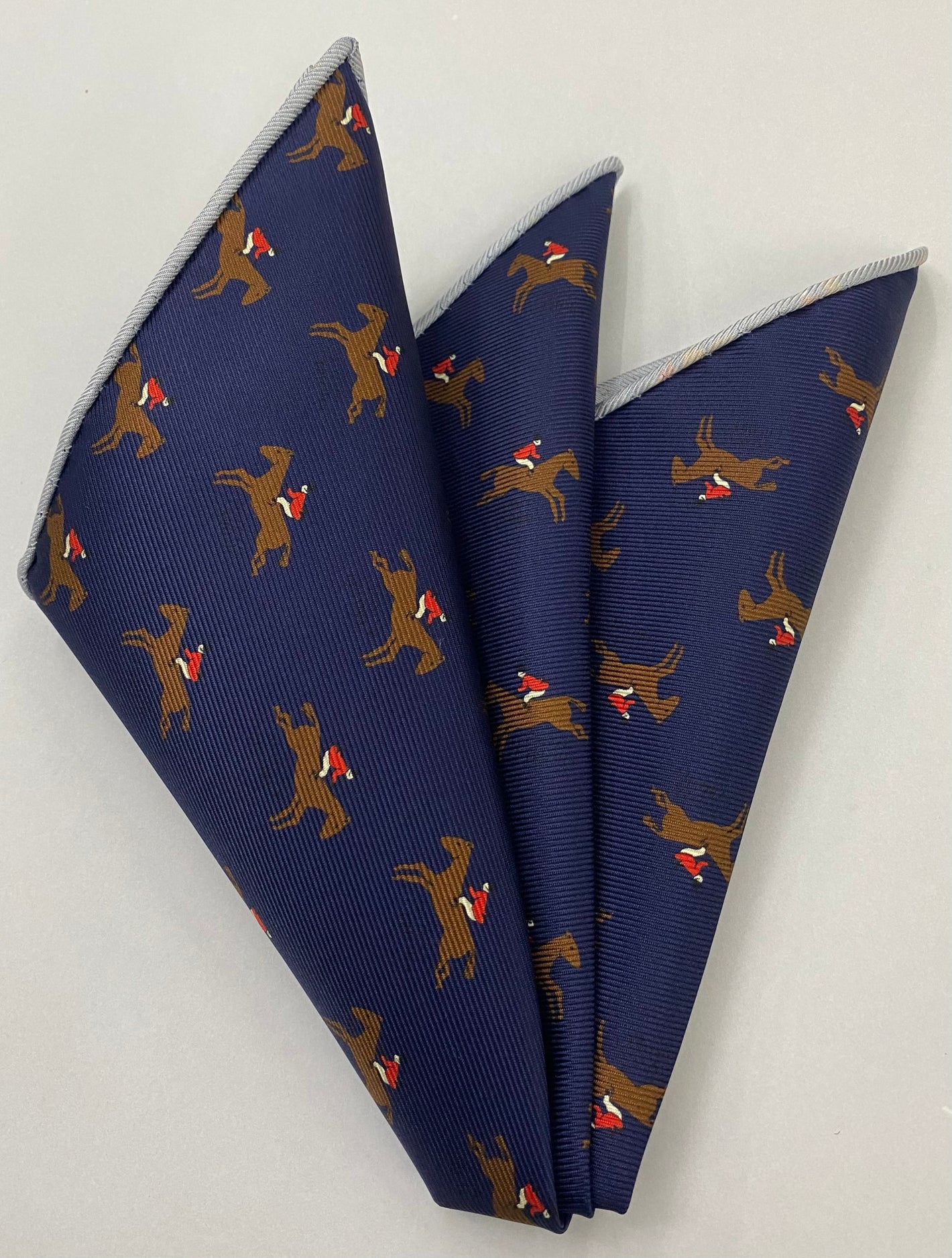 マクルズフィールド マダー プリントシルク ポケットチーフ MMPP-172