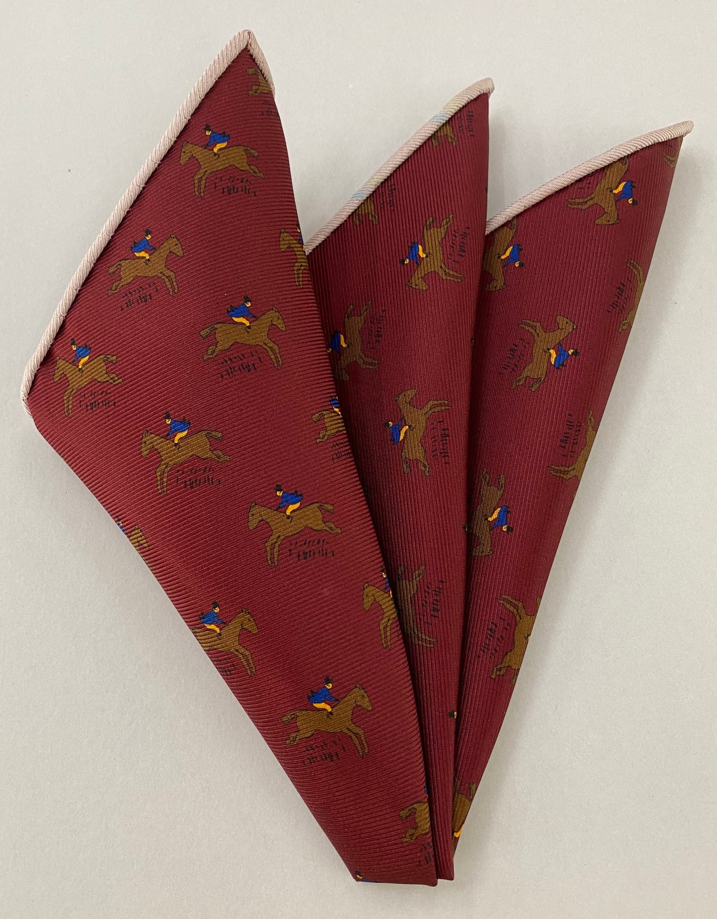 マクルズフィールド・マダー プリントシルク ポケットスクエア MMPP-173