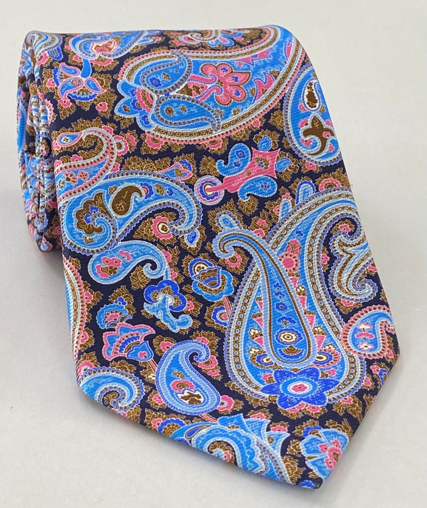 マクルズフィールド モダンマダー プリントシルクタイ MMPT-100