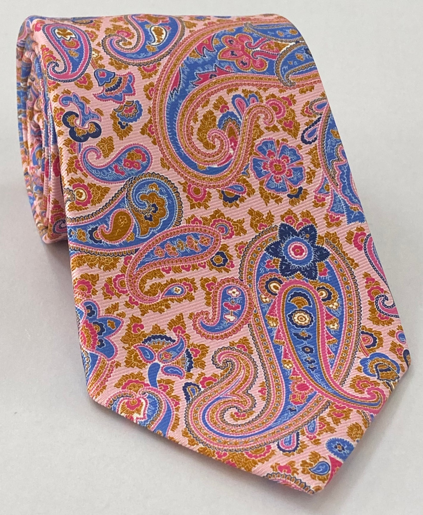 マクルズフィールド モダンマダー プリントシルクタイ MMPT-103