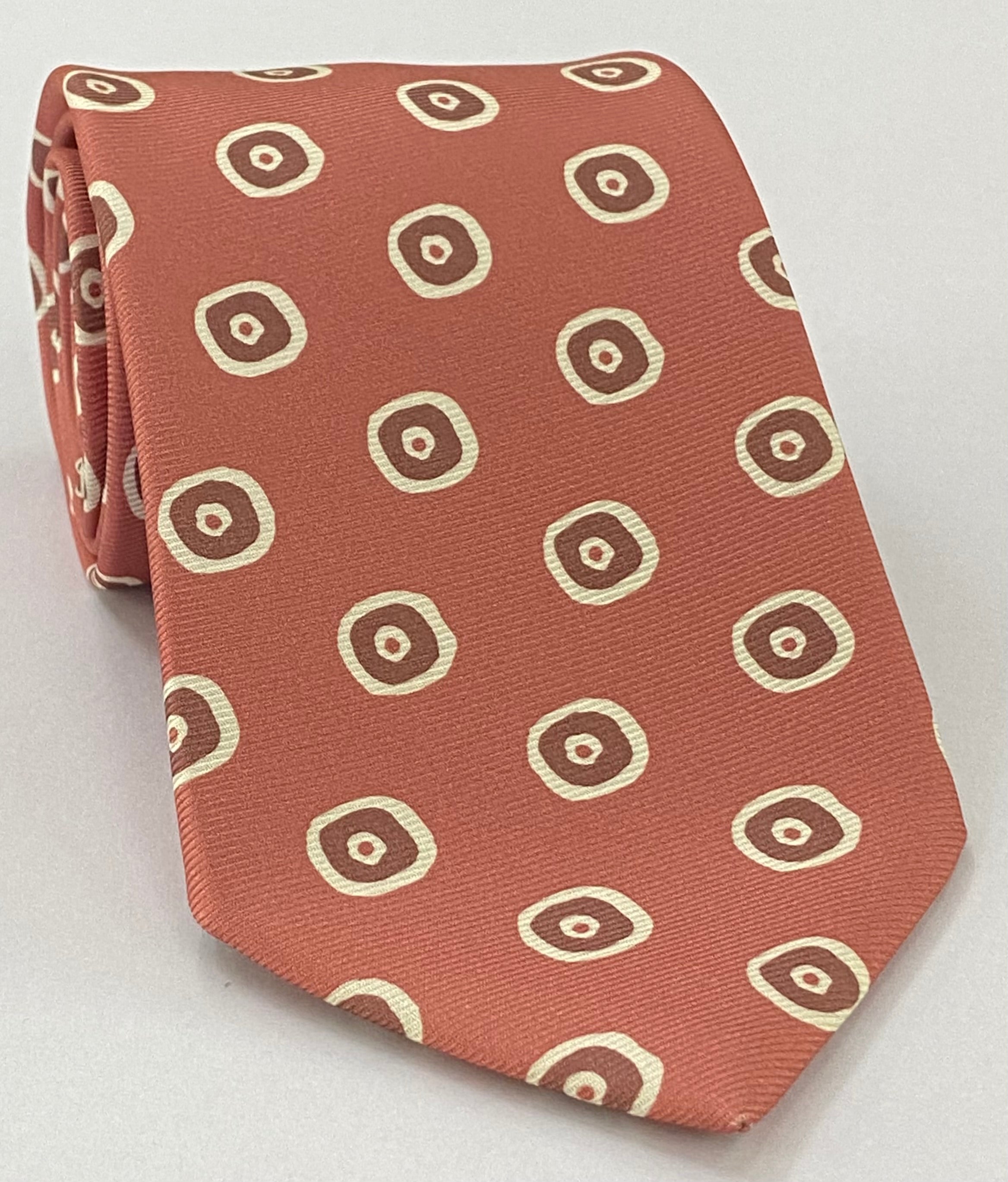 Macclesfield Modern Madder Printed Silk Tie MMPT-145