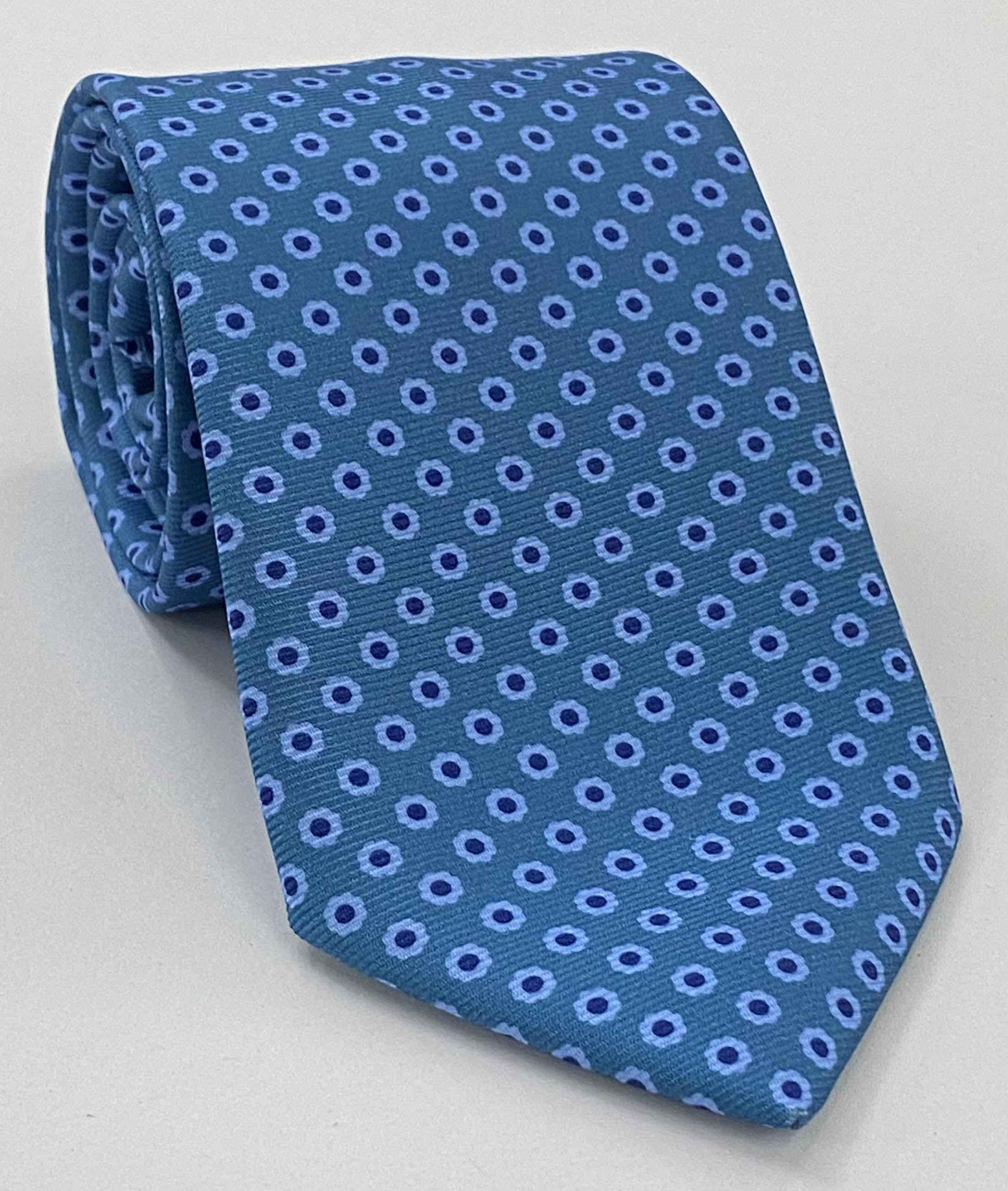 Macclesfield Modern Madder Printed Silk Tie MMPT-154