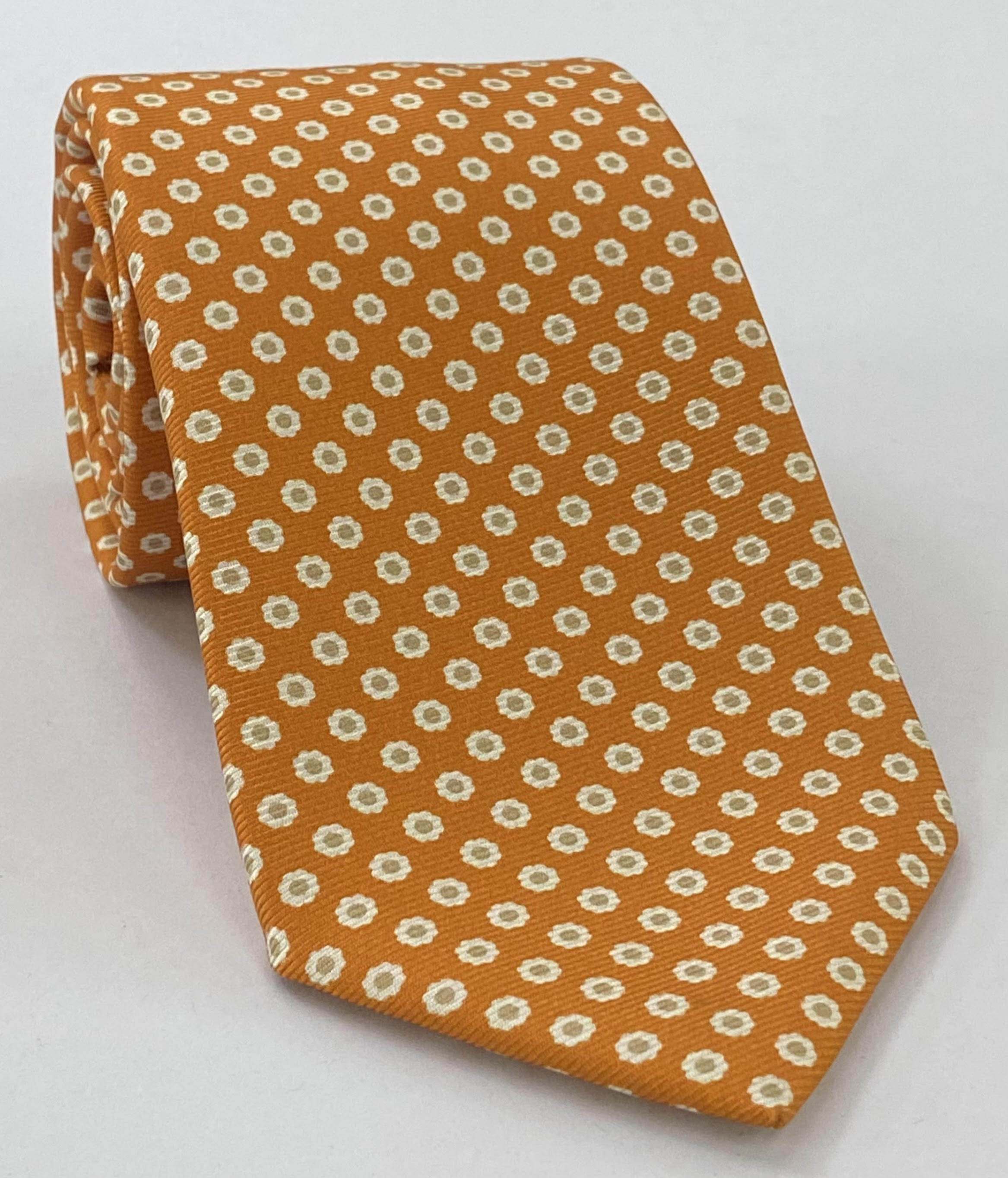 Macclesfield Modern Madder Printed Silk Tie MMPT-155