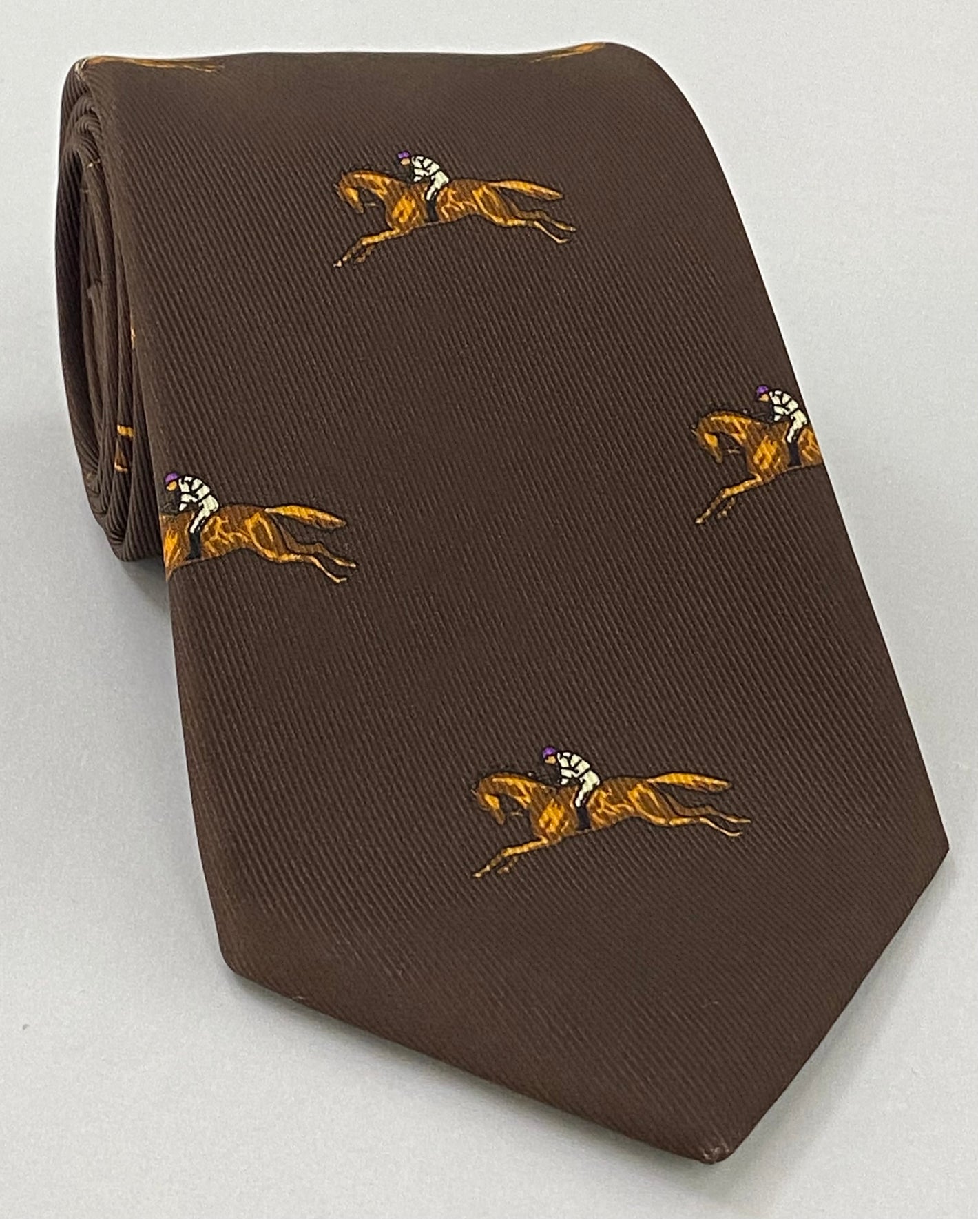 맥클스필드 모던 마더 프린트 실크 타이 MMPT-160