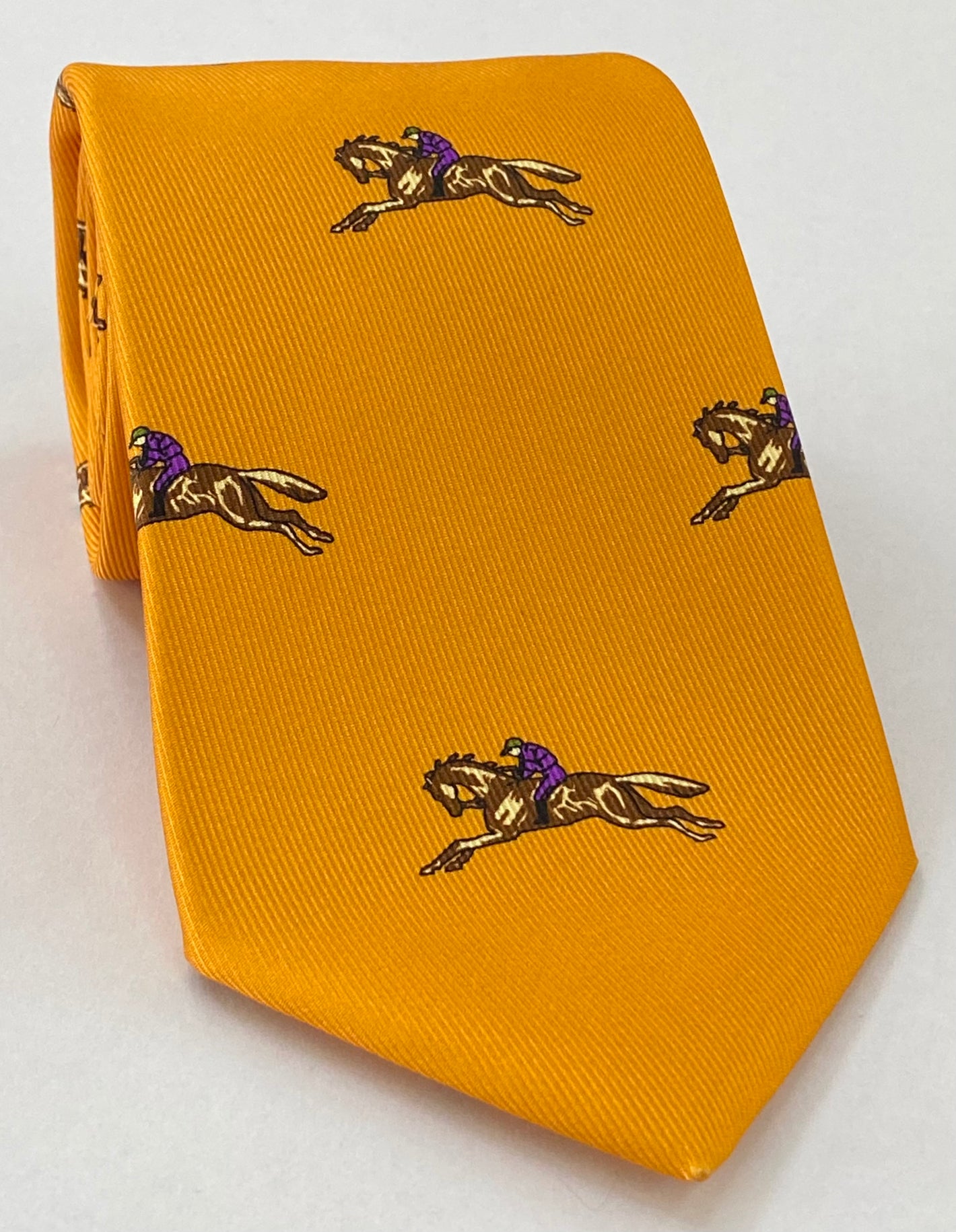 맥클스필드 모던 마더 프린트 실크 타이 MMPT-163