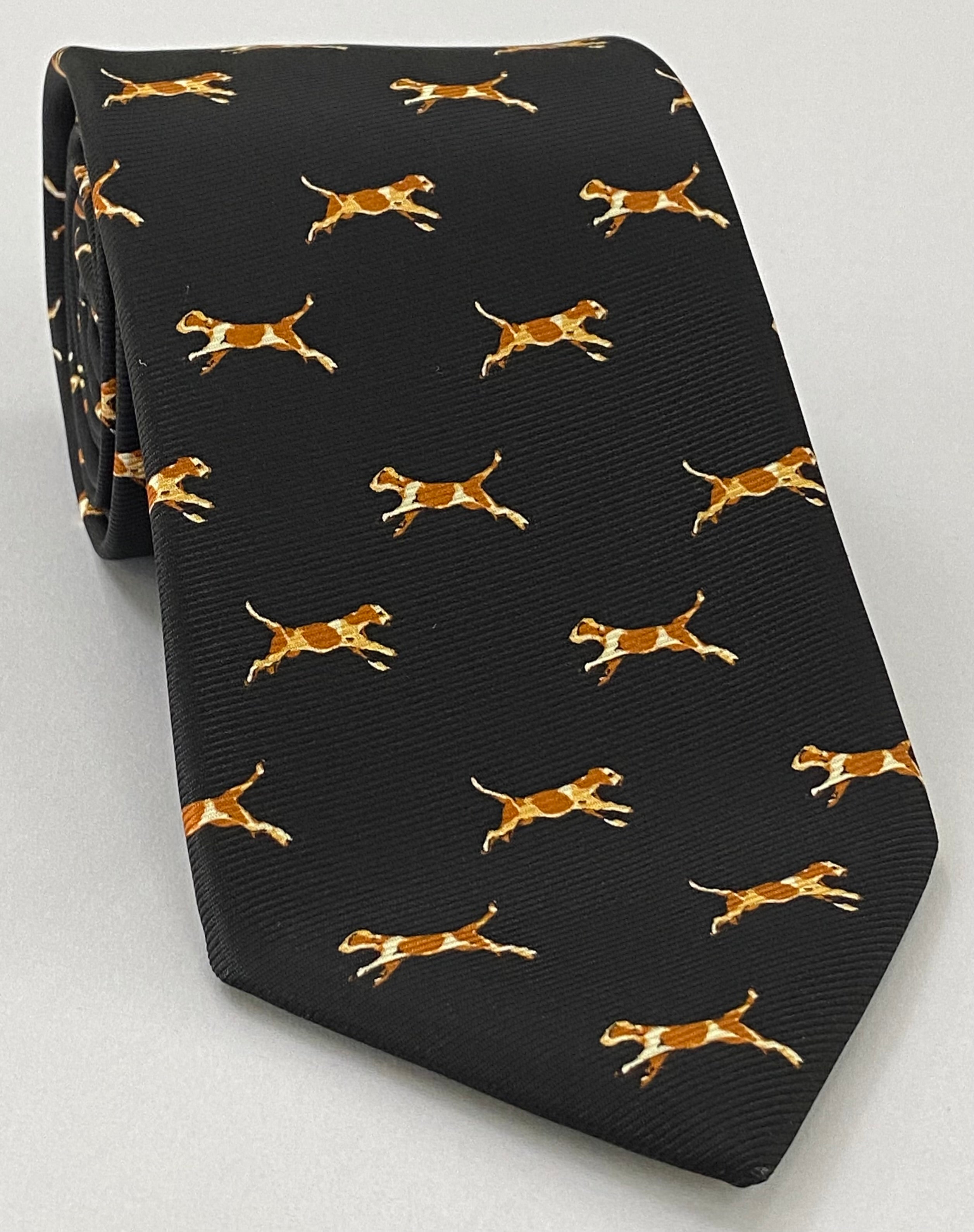 맥클스필드 모던 마더 프린트 실크 타이 MMPT-164