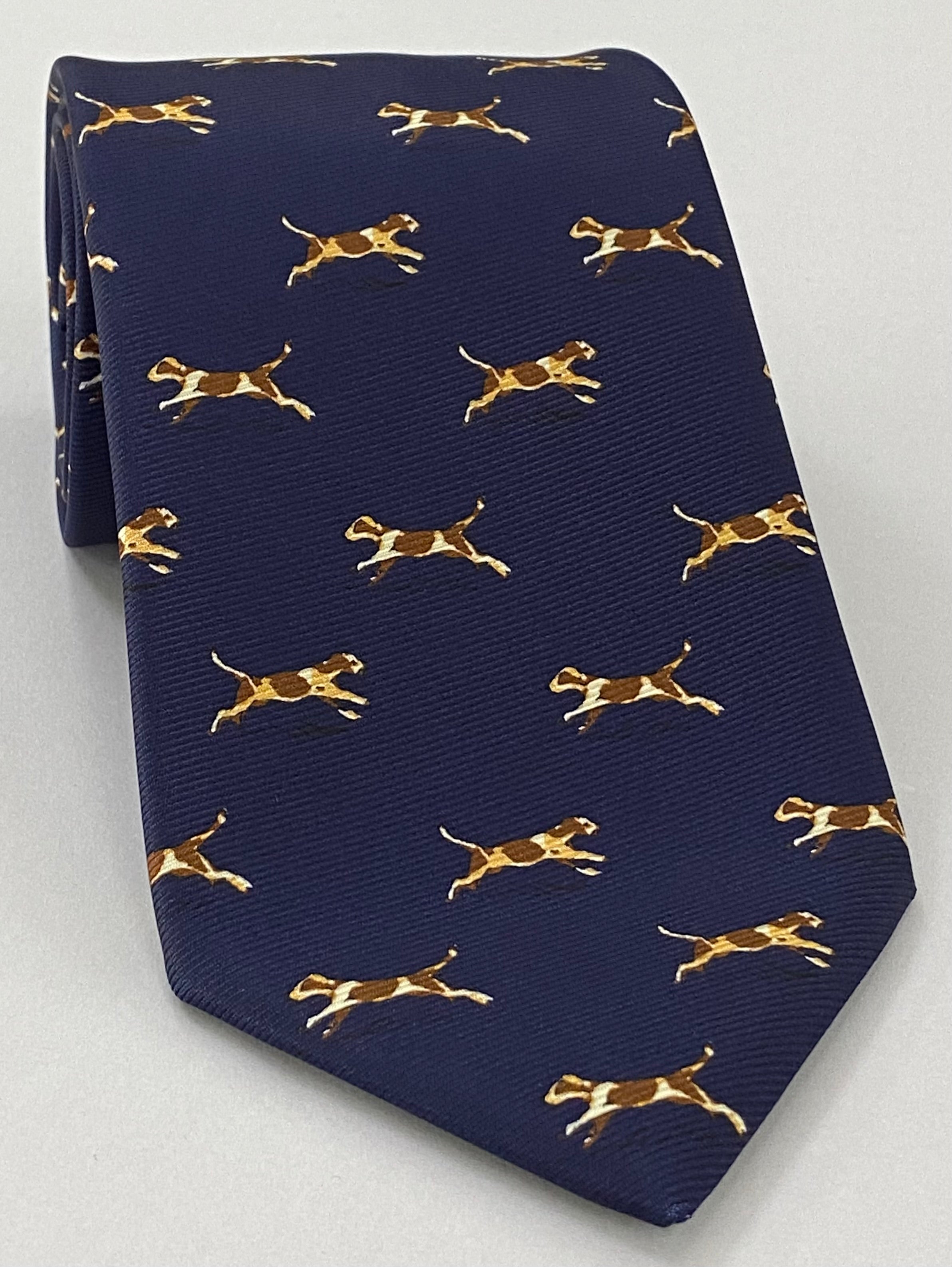 맥클스필드 모던 마더 프린트 실크 타이 MMPT-165