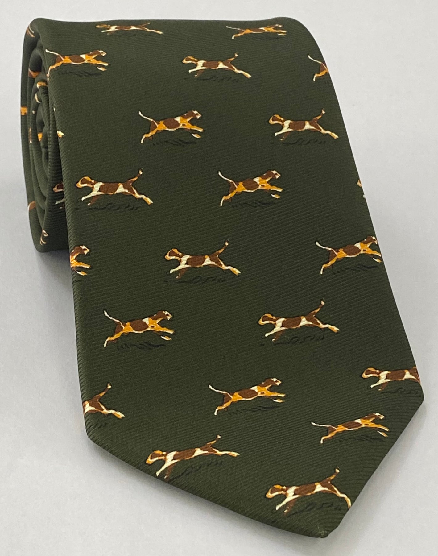 맥클스필드 모던 마더 프린트 실크 타이 MMPT-168