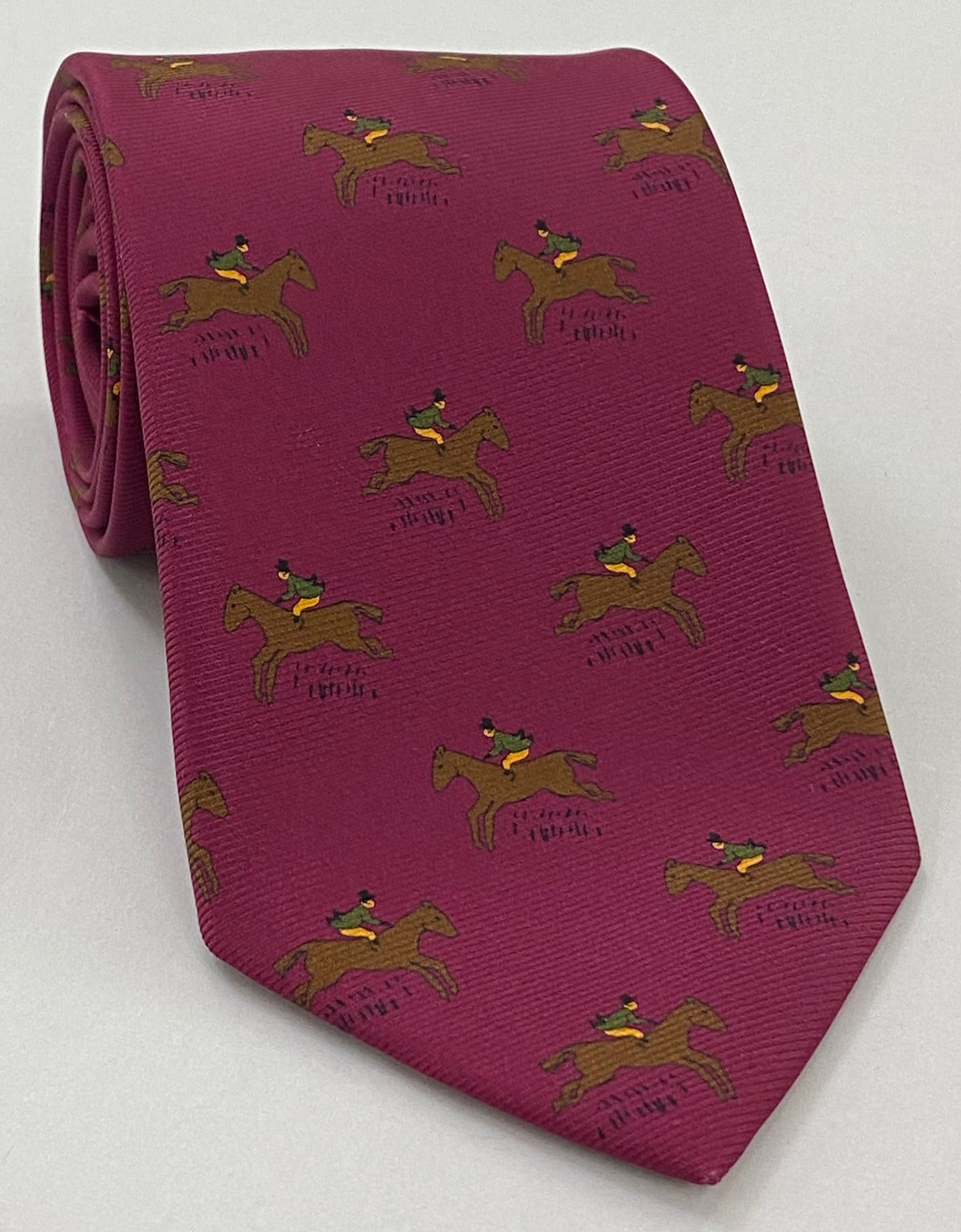 Macclesfield Modern Madder Printed Silk Tie MMPT-176