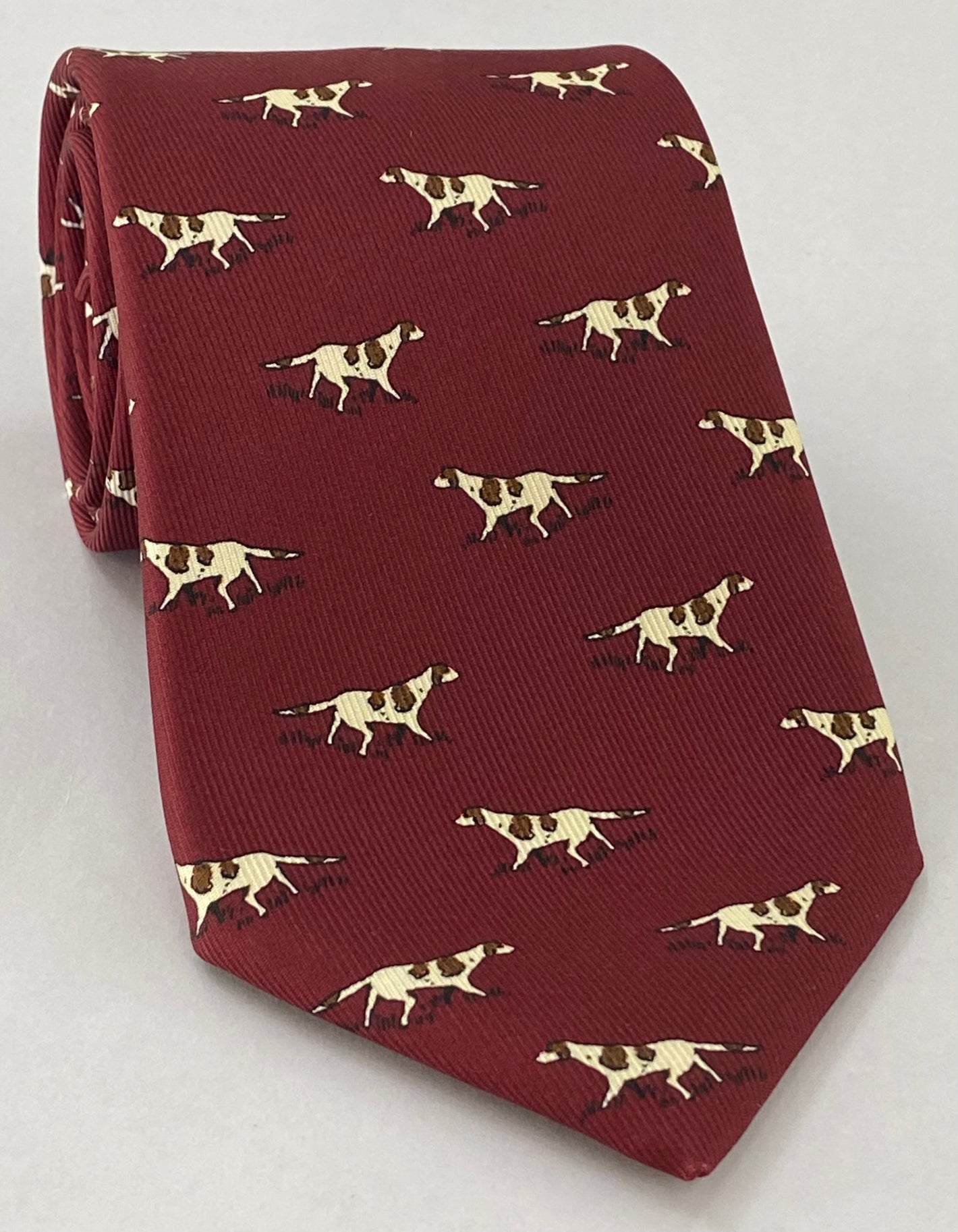 Macclesfield Modern Madder Printed Silk Tie MMPT-180