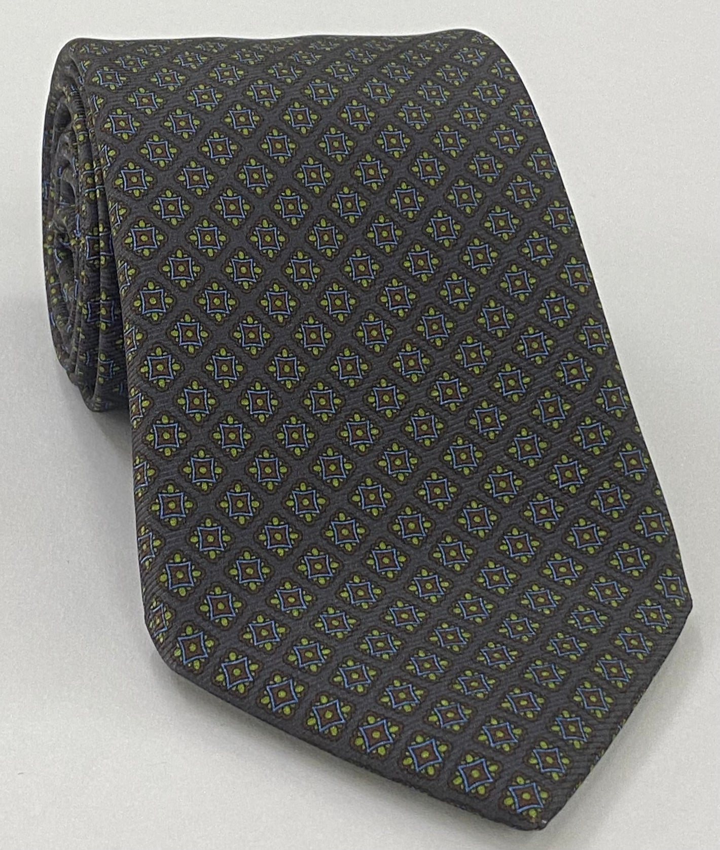 マクルズフィールド モダンマダー プリントシルクタイ MMPT-186