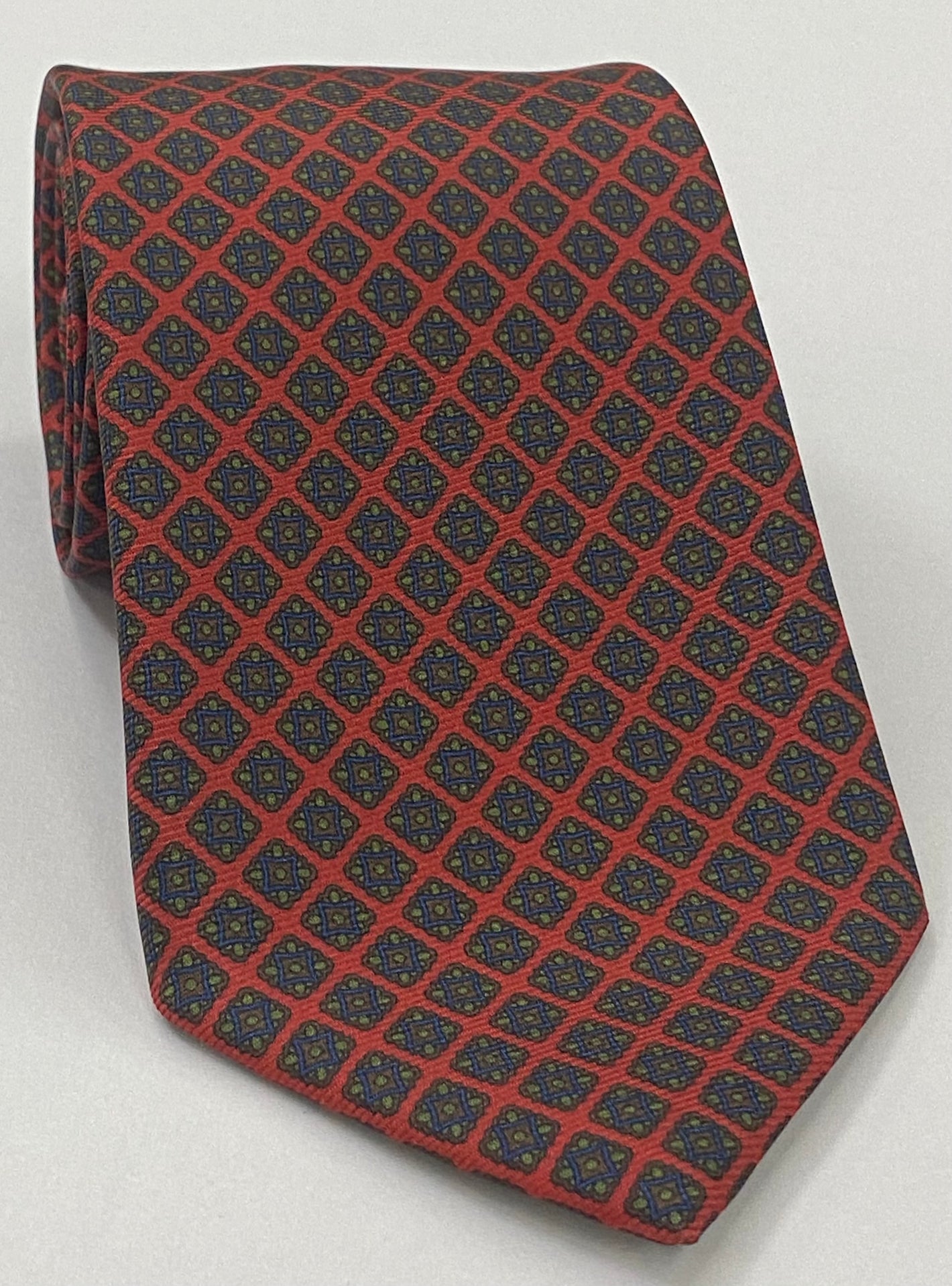 マクルズフィールド モダンマダー プリントシルクタイ MMPT-189