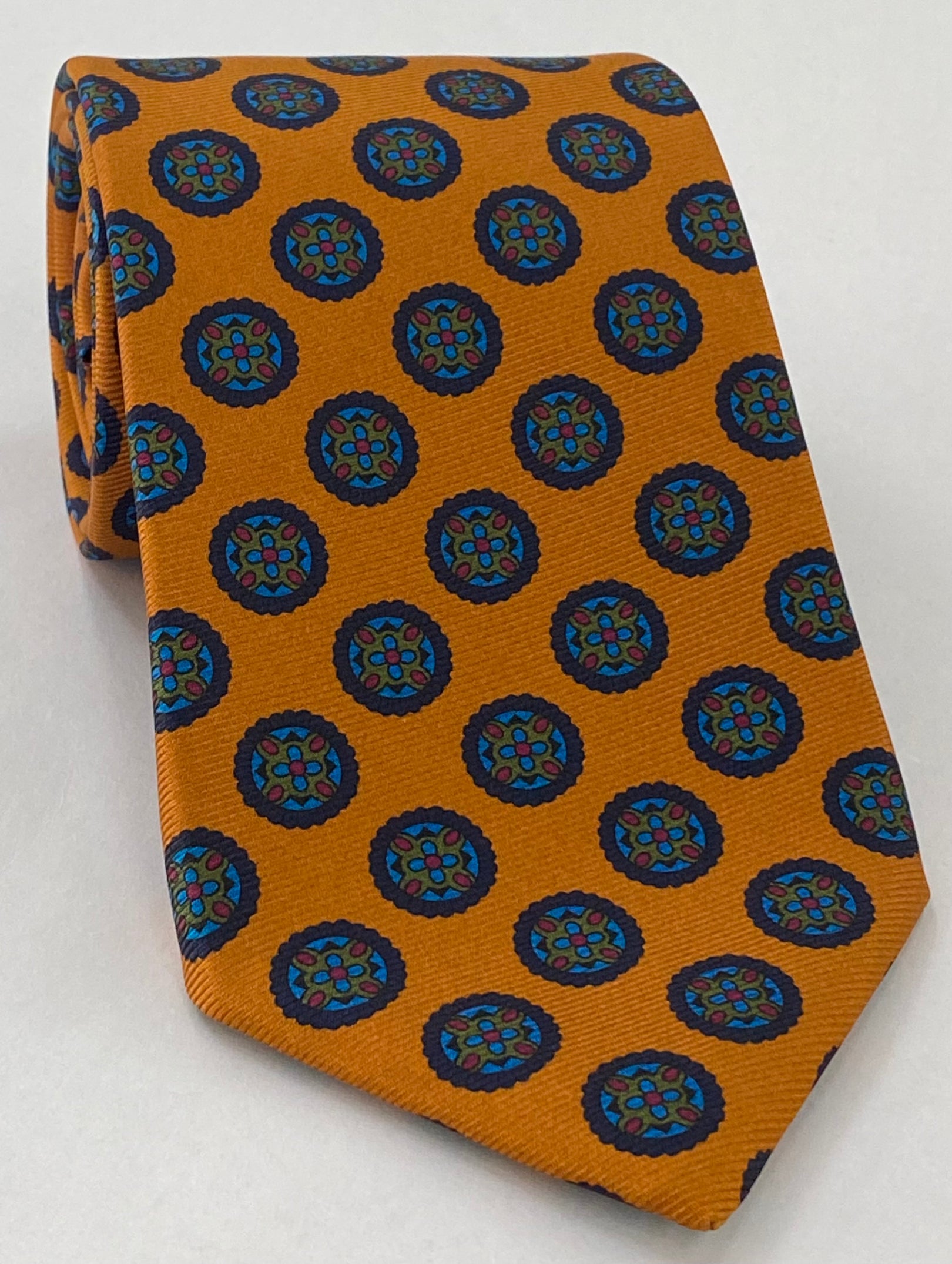 マクルズフィールド モダンマダー プリントシルクタイ MMPT-193