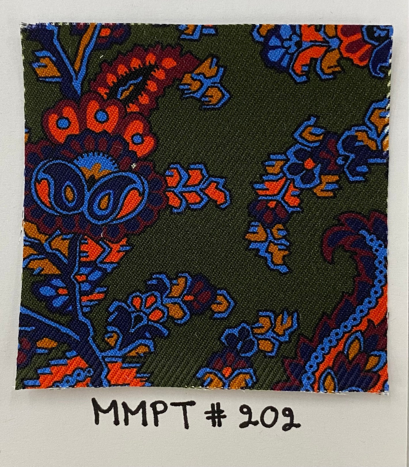 Macclesfield Modern Madder Printed Silk Tie MMPT-202