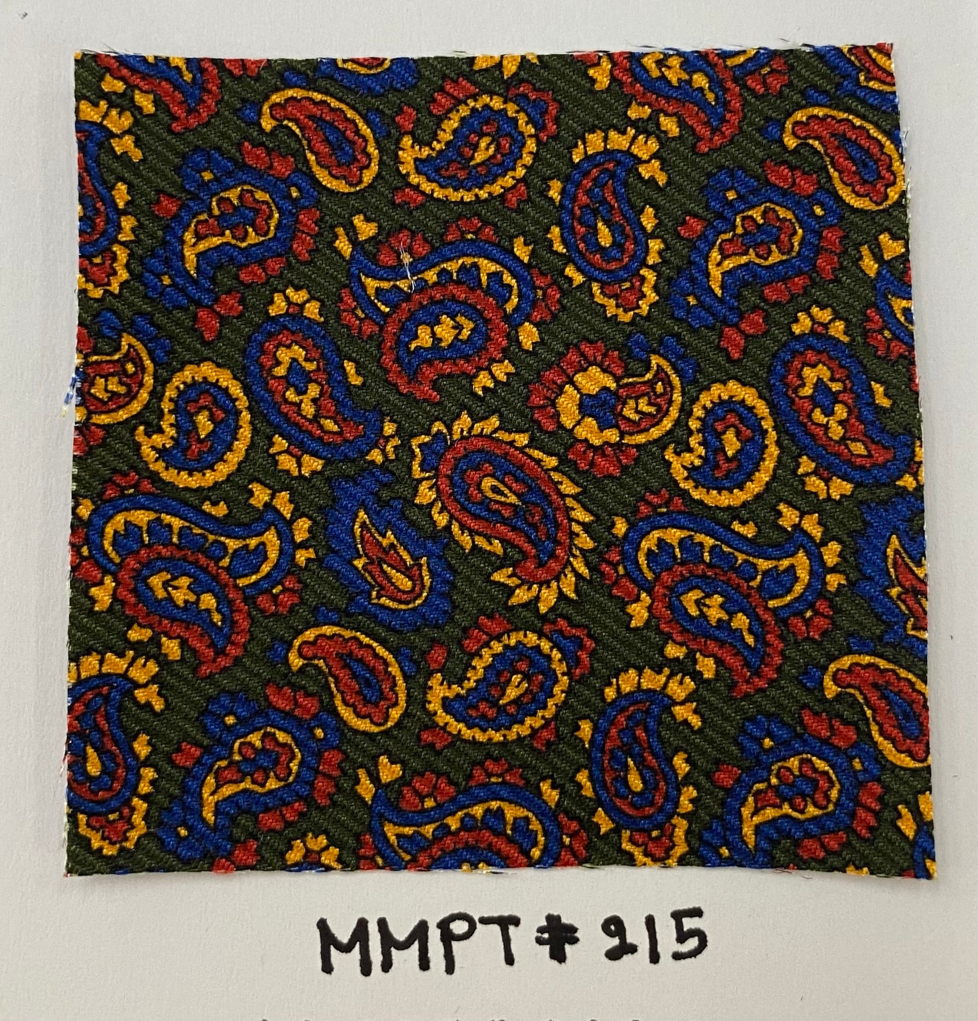 Macclesfield Modern Madder Printed Silk Tie MMPT-215