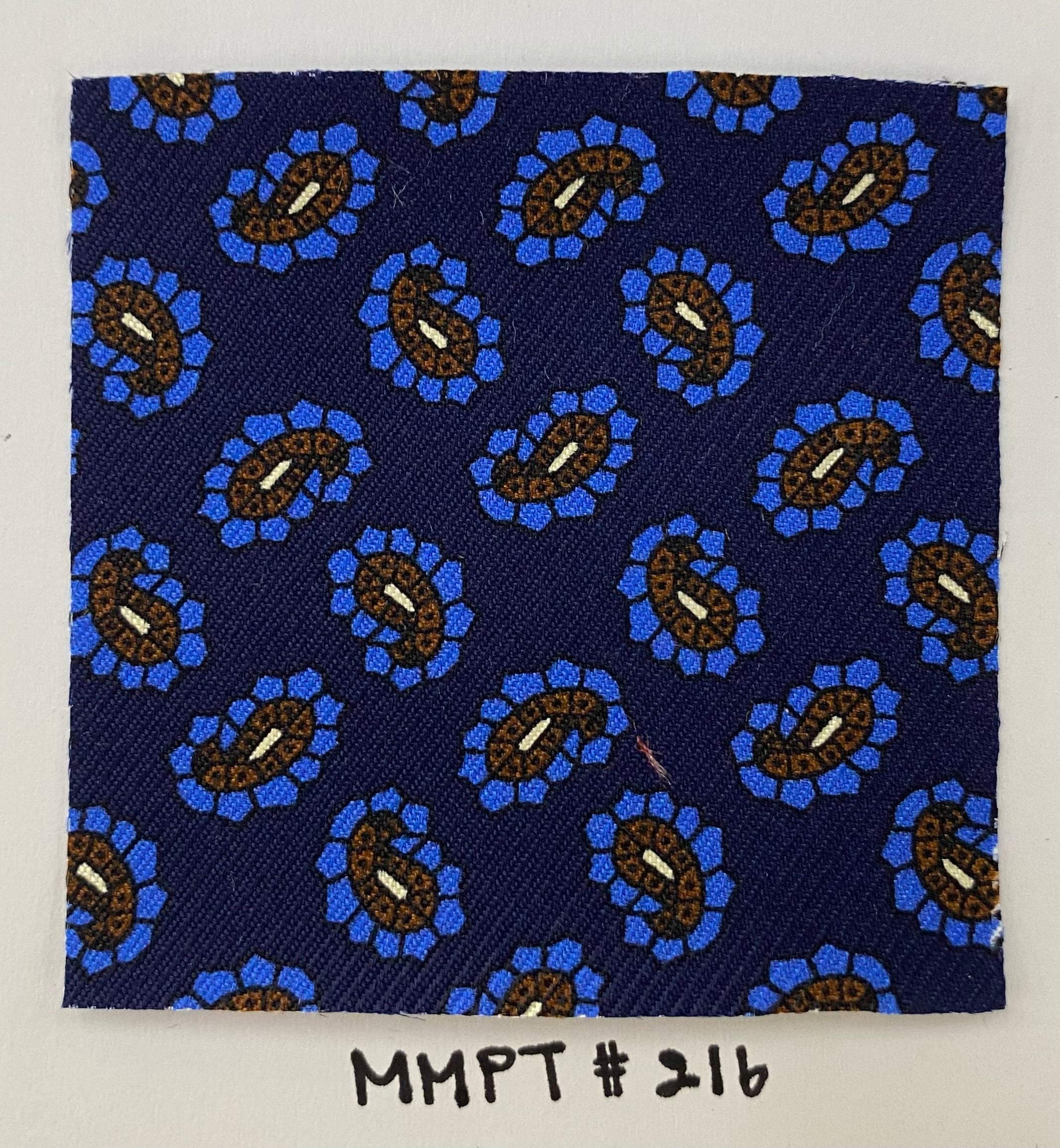 Macclesfield Modern Madder Printed Silk Tie MMPT-216