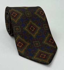 Macclesfield Modern Madder Printed Silk Tie MMPT-221