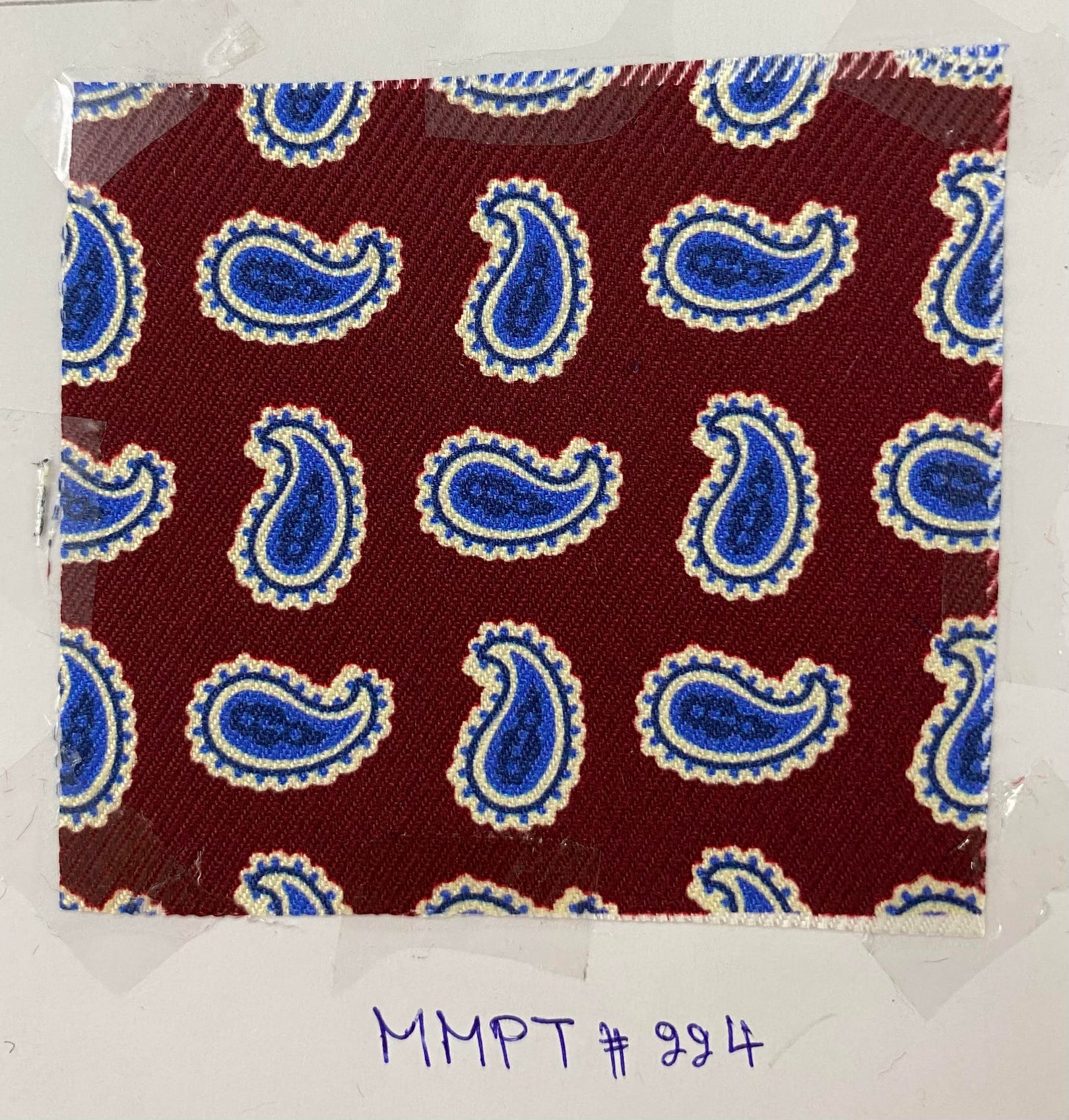 Macclesfield Modern Madder Printed Silk Tie MMPT-224