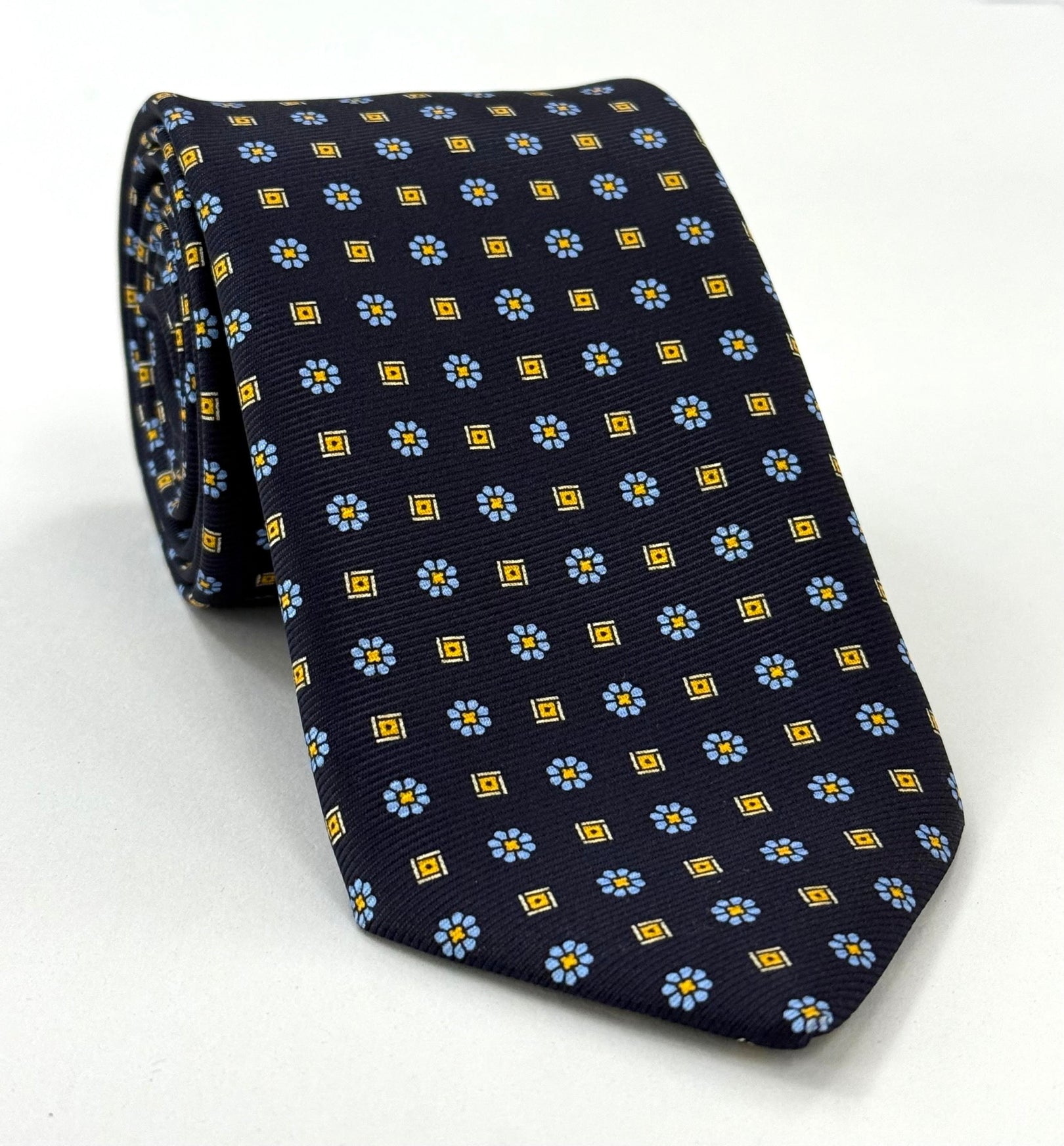 Macclesfield Modern Madder Printed Silk Tie MMPT-230