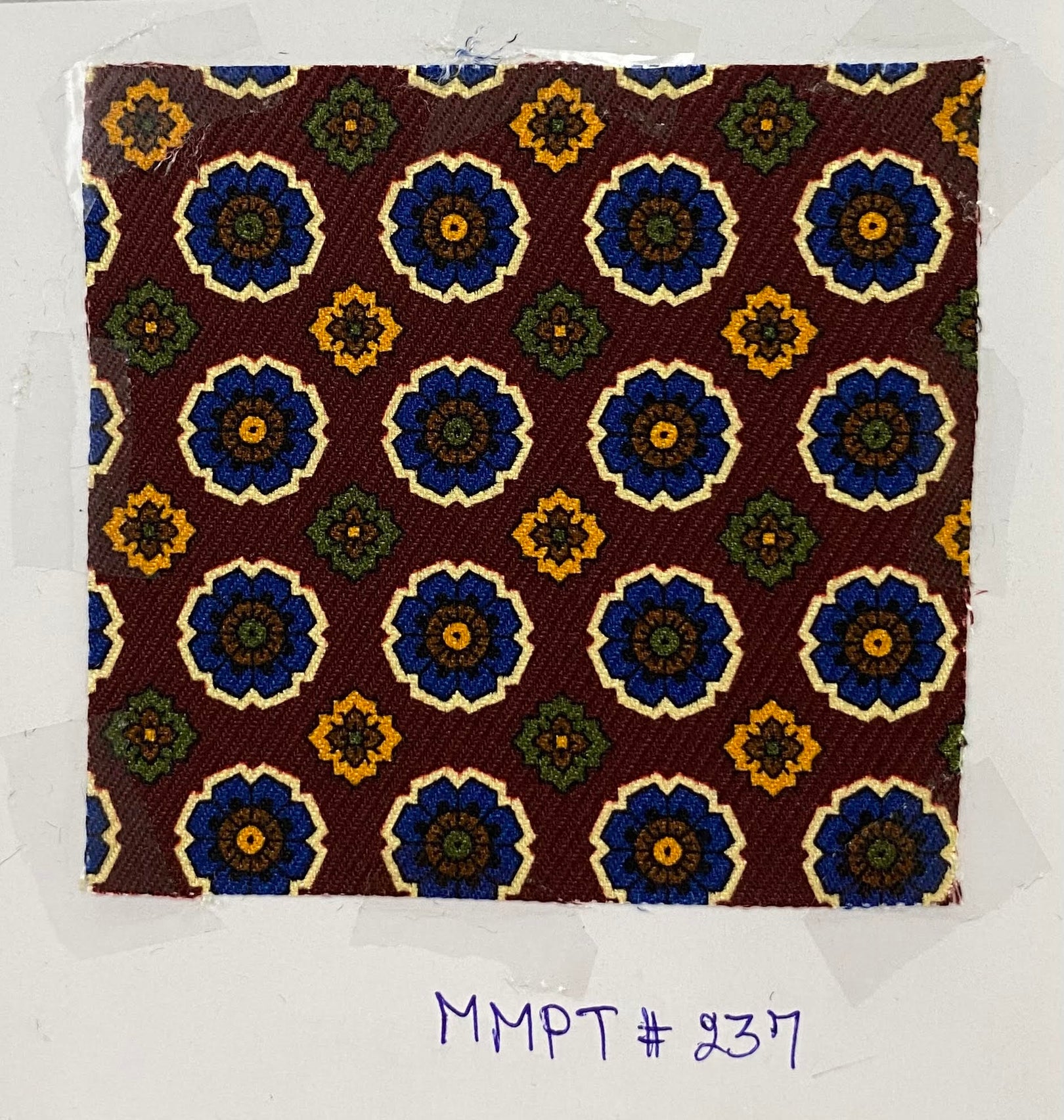 Macclesfield Modern Madder Printed Silk Tie MMPT-237