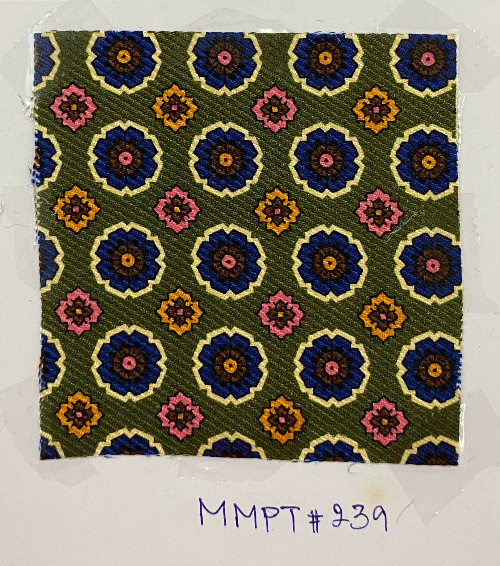 Macclesfield Modern Madder Printed Silk Tie MMPT-239