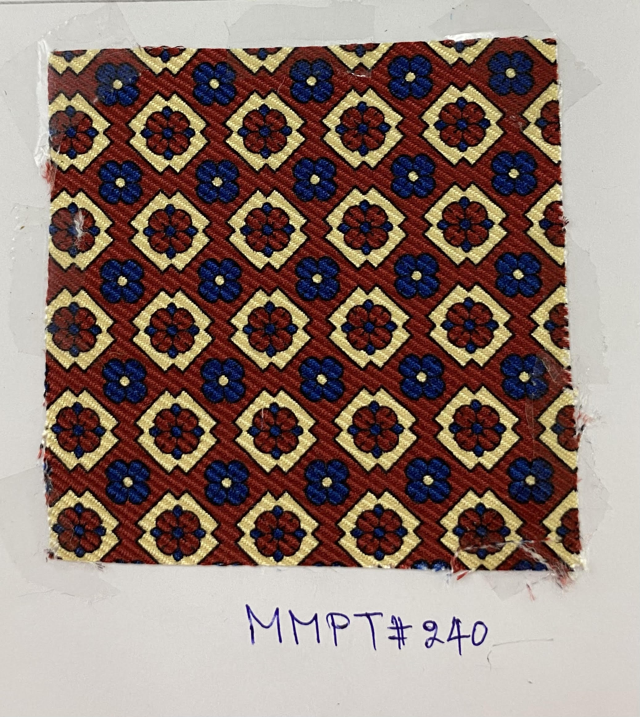 Macclesfield Modern Madder Printed Silk Tie MMPT-240