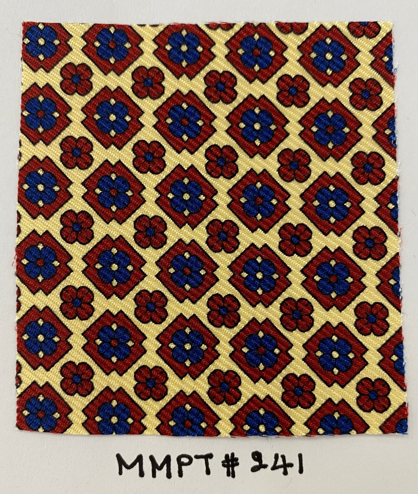 맥클즈필드 모던 마더 프린트 실크 타이 MMPT-241