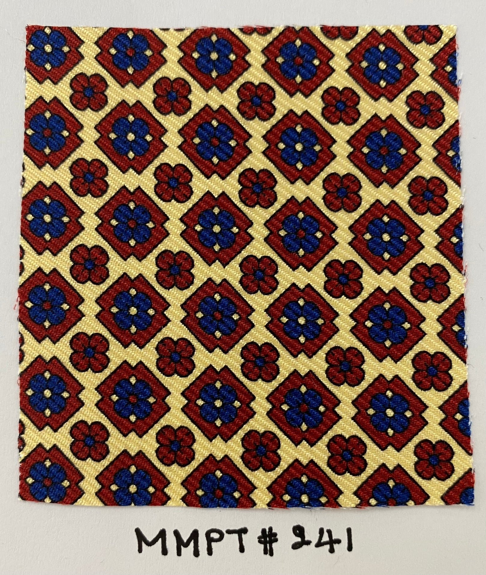 Macclesfield Modern Madder Printed Silk Tie MMPT-241