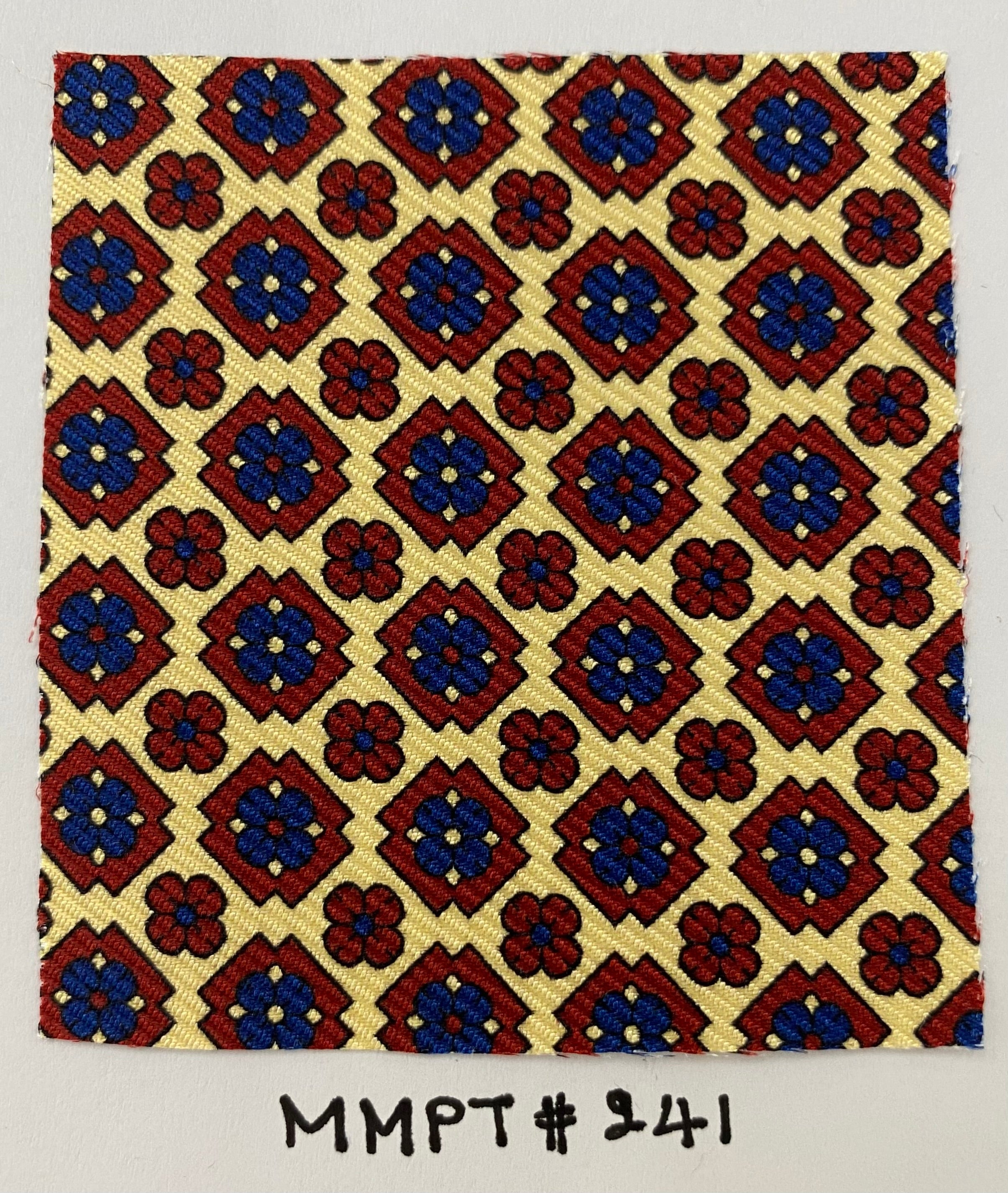 Macclesfield Modern Madder Printed Silk Tie MMPT-241